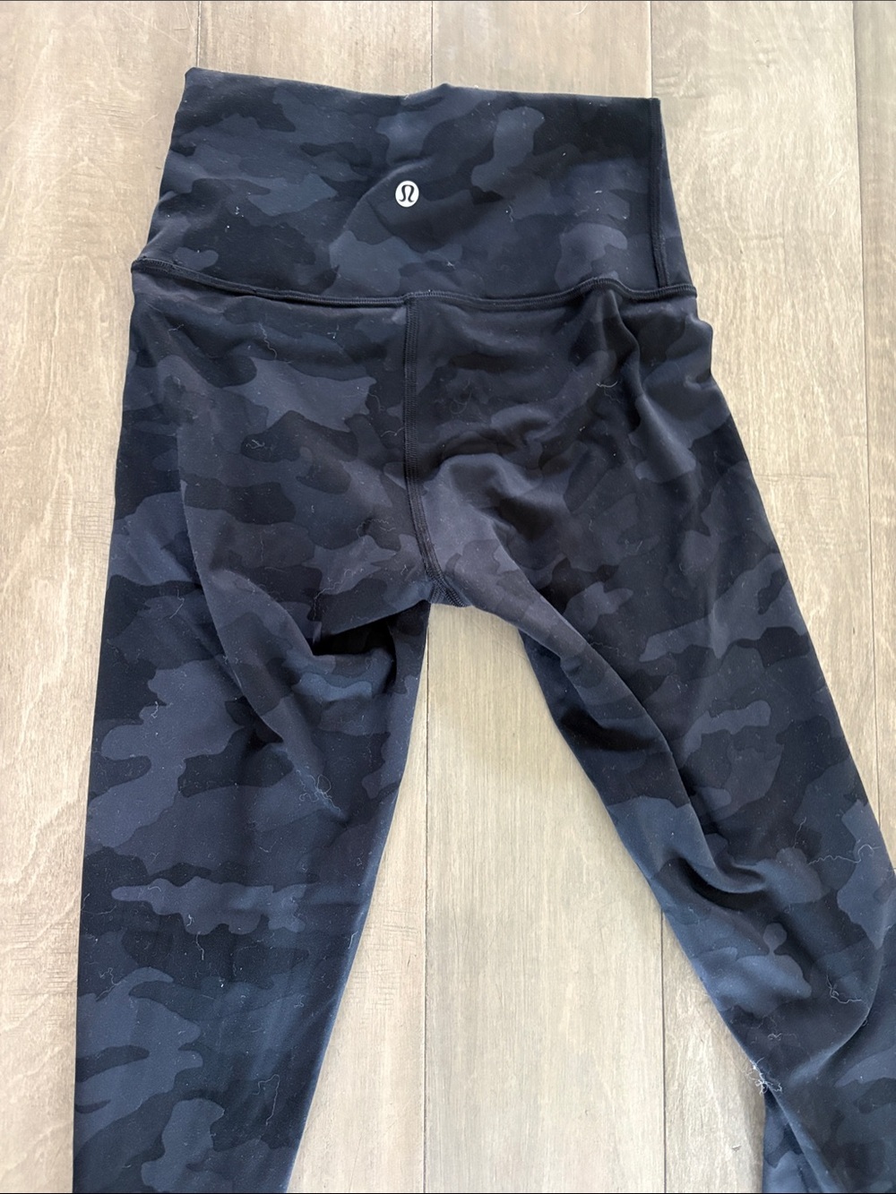 lululemon athletica Black Camo High-Rise Leggings